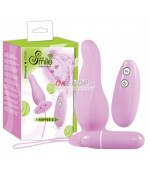 Smile Hopper 2.0 - vibračný análny kolík ružový