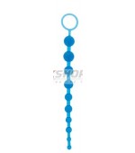 Oriental Jelly Butt Beads blue