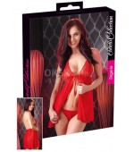Babydoll set red L