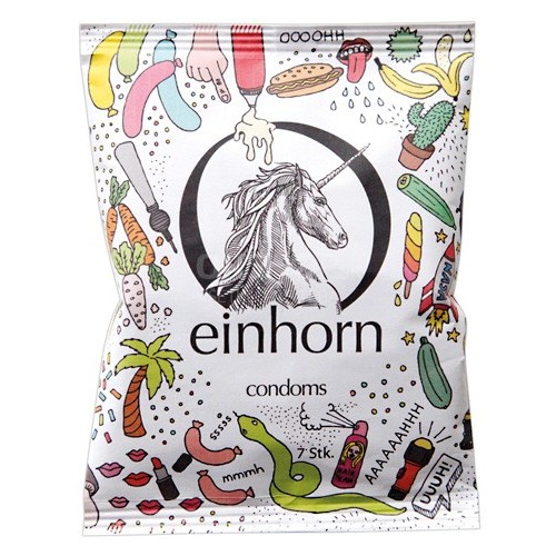 Einhorn Condoms -Penisgegenstände
