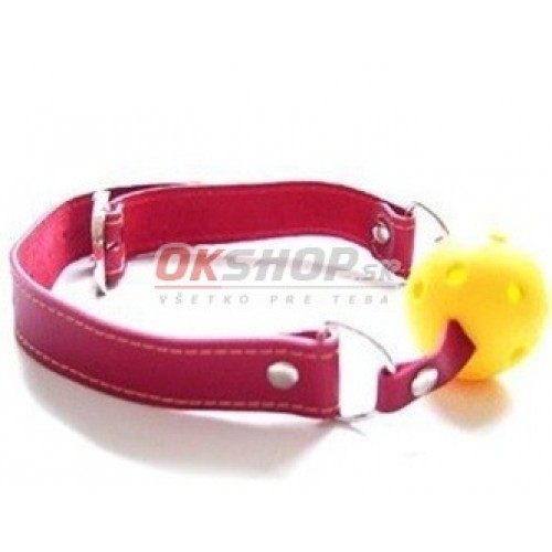 Rubber ball gag
