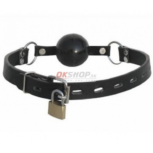 Rubber ball gag