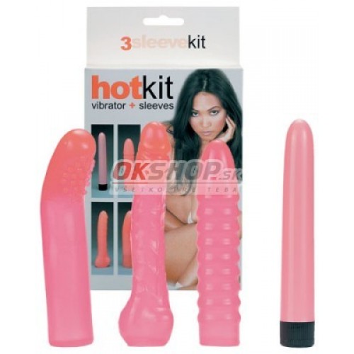 Hit Kit Vibrator + Sleeves