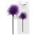 Sexy feather tickler purple