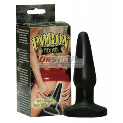 Anal Plug Porox black