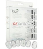 Power Penis Sleeve Set Clear