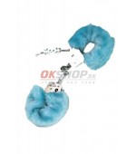 Plyšové putá modré