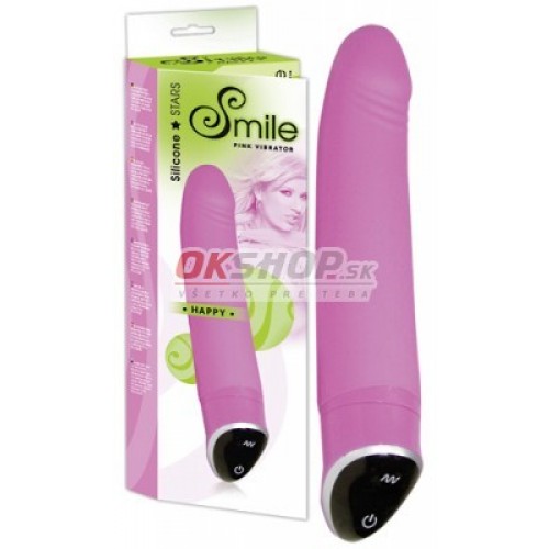 Vibrátor Smile Happy Pink